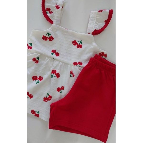 CONJUNTO INFANTIL BATA ALÇA E SHORTS MOLETINHO ALAKAZOO - Image 3