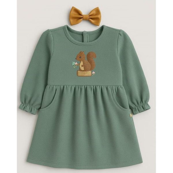 N6892 1-4 NINI BAMBINI VESTIDO ML ESQUILO
