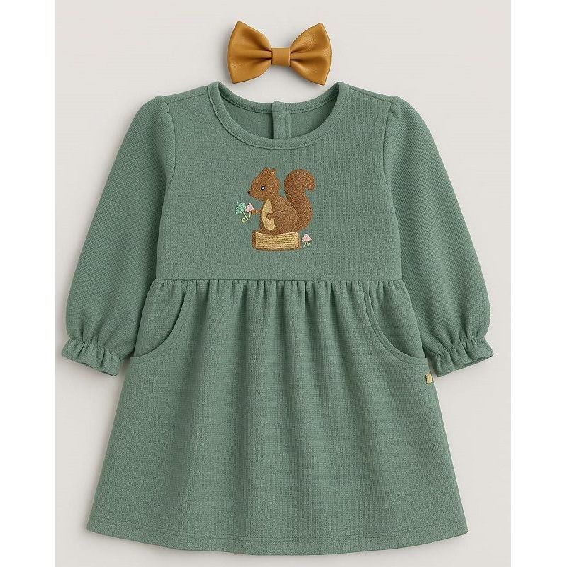 N6892 1-4 NINI BAMBINI VESTIDO ML ESQUILO