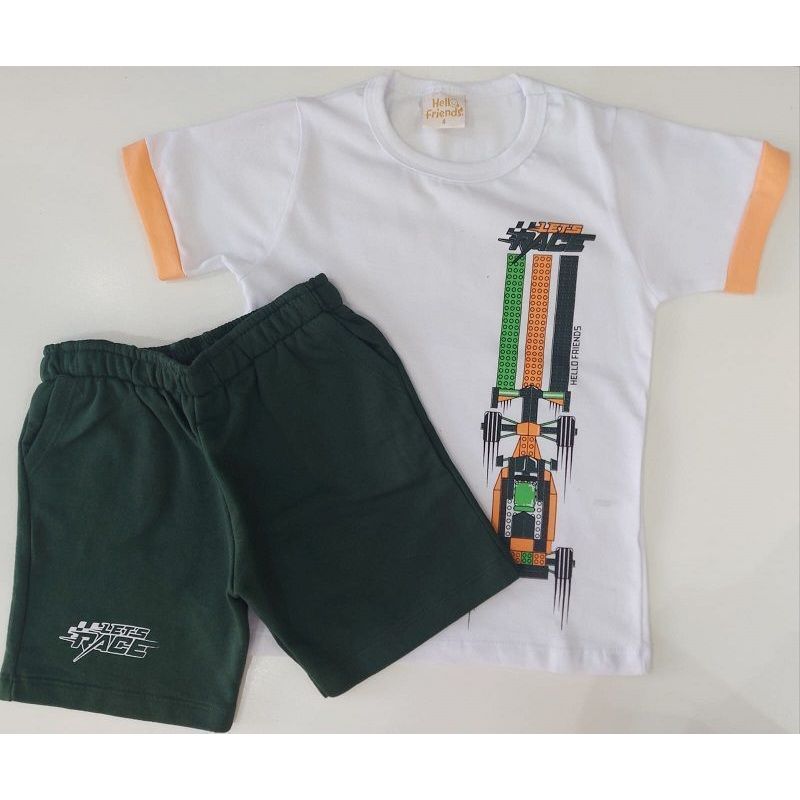 36091 4-10 LANFEL CJ CAMISETA MC LETS RACE/BERM MOL 10