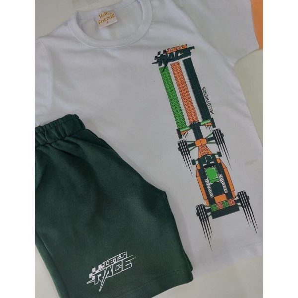 36091 4-10 LANFEL CJ CAMISETA MC LETS RACE/BERM MOL 10 - Imagem 3