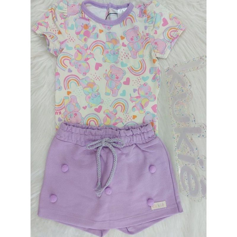 85728 1-3 KUKIE CJ BODY URSOS CARINHOSOS/SHORT SAIA  1