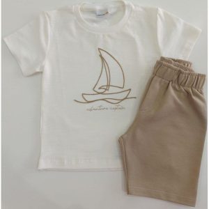 102502447 1-3 FAKINI CJ CAMISETA ADVENTURE CAPTAIR/BERM MOL