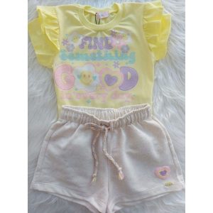 83229 1-6 KUKIE CJ BLUSA EVERY DAY/SHORTS MOLET 4